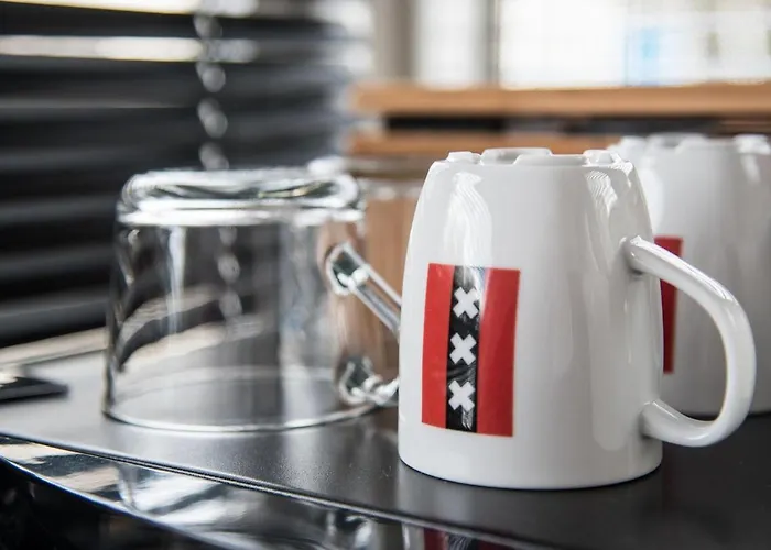 Houseboat Next To Amstel Amsterdam