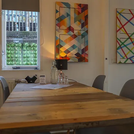 Houseboat Next To Amstel Amsterdam